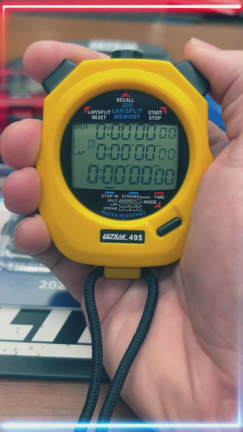 ULTRAK 495 - 100 Dual Split Memory Stopwatch – SEIKO & Ultrak Timing ...