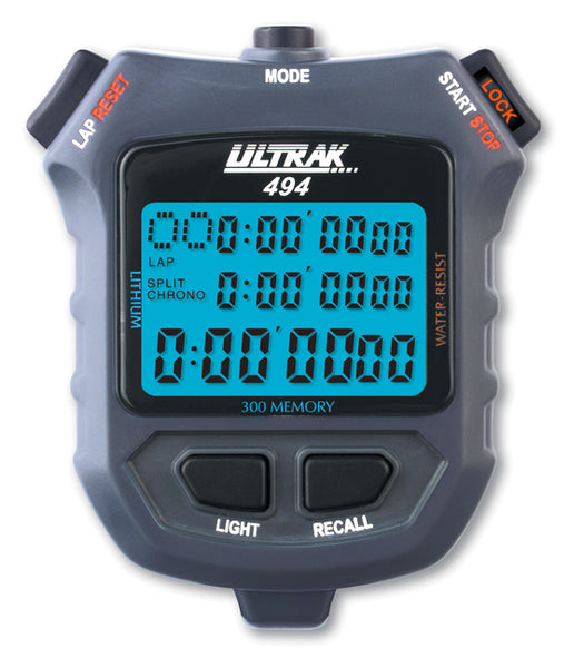 Ultrak 496 Lap Memory Timer Ultrak 496 500 Lap Memory Timer - Multi ...